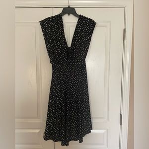 WHBM Polka Dot Genius Convertible Dress